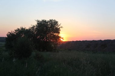 Yazın gün batımı