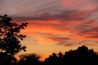 Yazın gün batımı