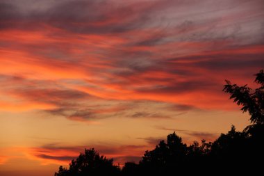 Yazın gün batımı