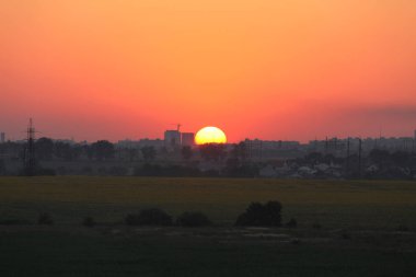 Yazın gün batımı