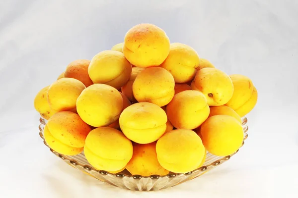 Close View Juicy Apricots — Stock Photo, Image