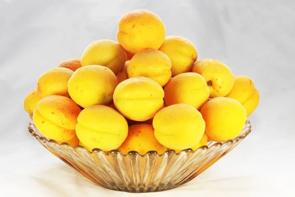 Close View Juicy Apricots — Stock Photo, Image