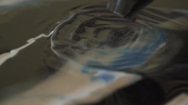 epoksi reçine sanat resmi
