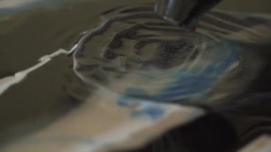 epoksi reçine sanat resmi