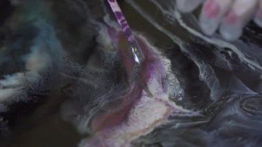 epoksi reçine sanat resmi