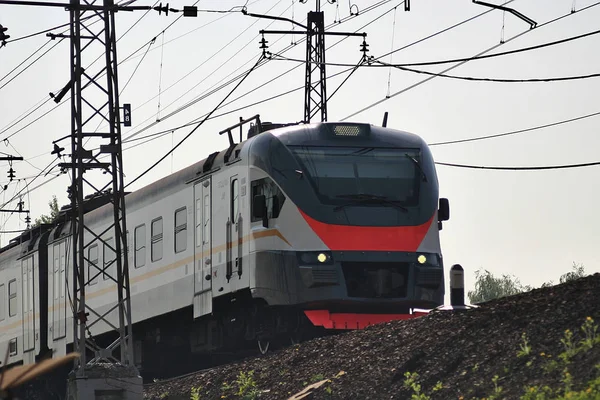 Tren Eléctrico Movimiento —  Fotos de Stock