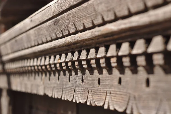 Carved Wooden Trim — Stock Photo, Image