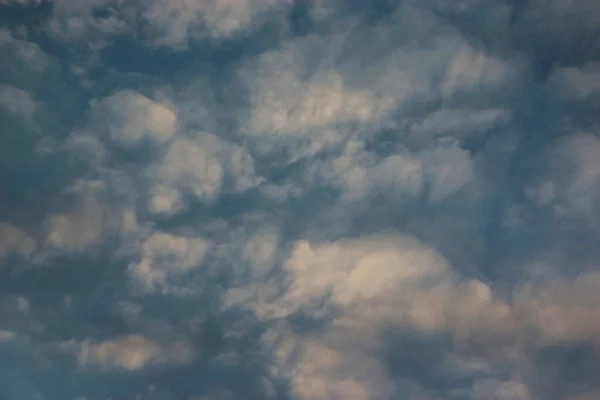 Cloud Cover Evening Summer Sky — Stock Photo, Image