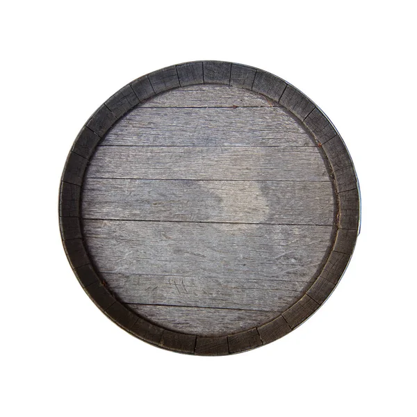 Античний дерев'яна бочка — стокове фото