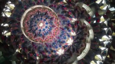 Gerçek kaleydoskop arka plan, hiçbir dijital etkisi