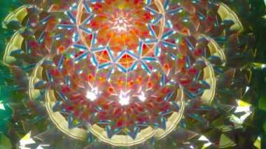 Gerçek kaleydoskop arka plan, hiçbir dijital etkisi