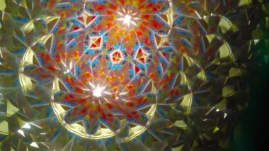 Gerçek kaleydoskop arka plan, hiçbir dijital etkisi