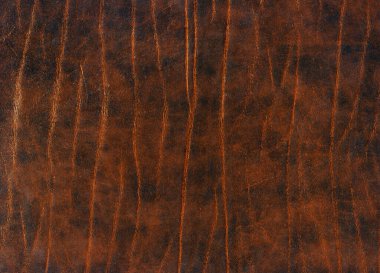 Koyu kahverengi deri. Arkaplan ya da metin boşluğu için