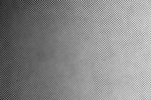 黒と白の抽象的な背景 同心円と点 — ストック写真
