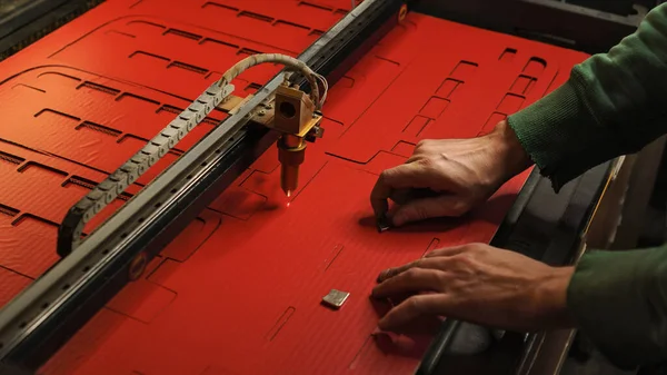 Industrial laser engraving on a paperboard