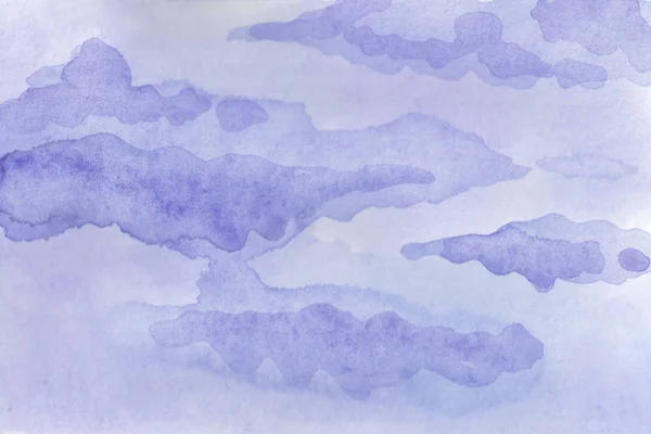 Акварельная фоновая иллюстрация. Нежное облако акварели — стоковое фото