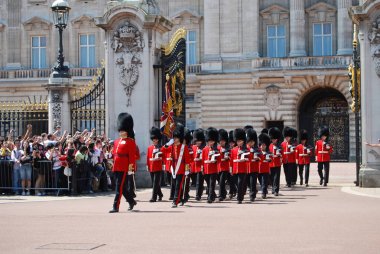 Buckingham Sarayı, Londra, İngiltere, Muhafız değiştirme