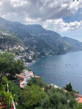 Positano İtalya görünümü