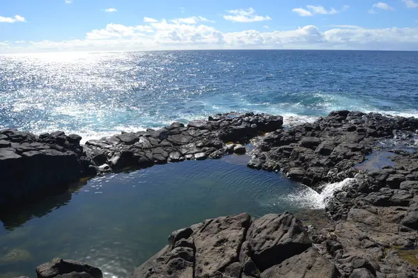 Queen's Bath Kauai — Stok fotoğraf