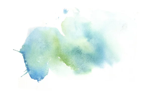 Hand Drawn Watercolor Colorful Textured Background Empty Space Text — Stock Photo, Image
