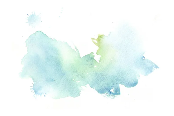 Aquarelle Dessinée Main Fond Texturé Coloré Espace Vide Pour Texte — Photo