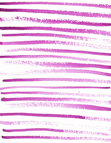 Pembe yatay çizgilerle elle çizilmiş suluboya arka plan