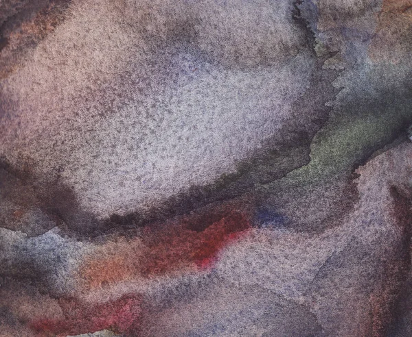 Абстрактный акварельный влажный серый, синий и черный фон с пятнами — стоковое фото