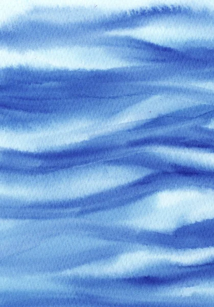 抽象的な水彩ウェットターコイズと青の背景。水彩洗浄. — ストック写真
