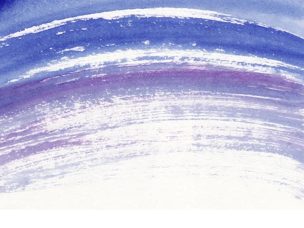 Navi Klasické Modré Fialová Akvarel Textura Pozadí Suchými Štětcem Skvrny — Stock fotografie