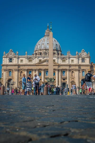St. Peter's Square in Vatican City — Stock Photo, Image
