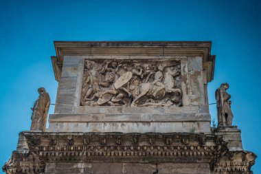 The Arch of Constantine in Rome, Italy clipart