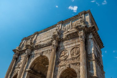 Roma, İtalya 'daki Konstantin Kemeri