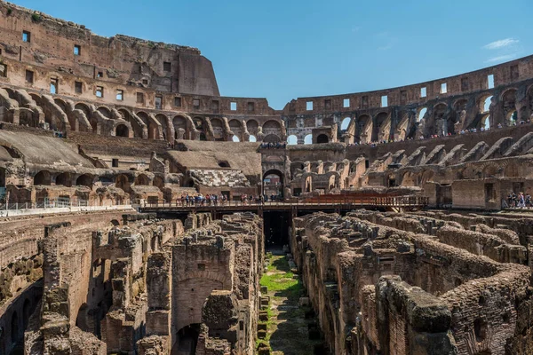 Деталі Арки Колізею Римі Італія — стокове фото