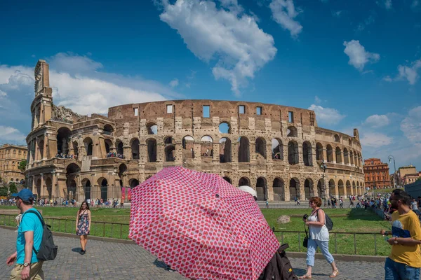 Der Konstantinbogen Rom Italien — Stockfoto