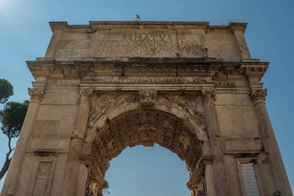 Arken Konstantin Rom Italien — Stockfoto