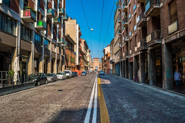 Touristenbus Und Kolosseum Rom Italien — Stockfoto