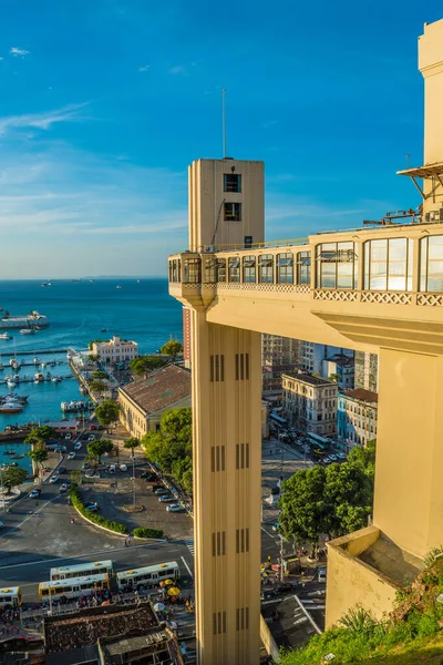 Monumento Ciudad Salvador Región Ciudad Baja Junto Ascensor Lacerda Ciudad — Foto de Stock