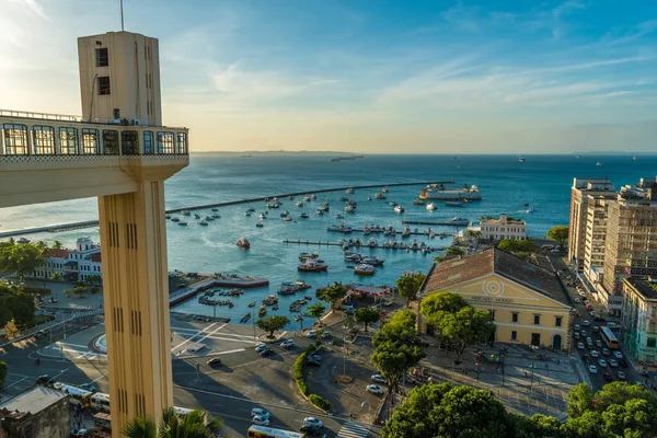 Monumento Cidade Salvador Região Baixa Cidade Próximo Elevador Lacerda Cidade — Fotografia de Stock