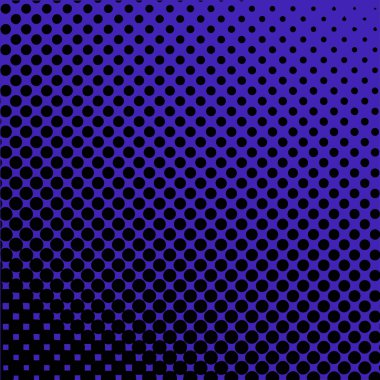 Pop art şablonu, doku. Halftone Dot desen. Monokrom. Vektör çizimi.