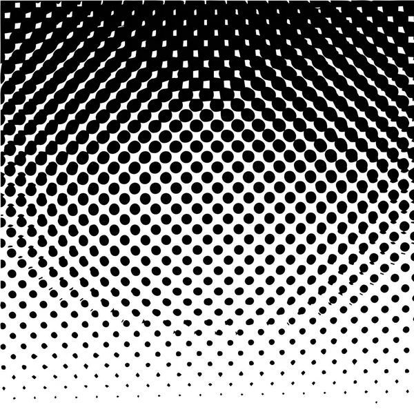 Pop-Art sjabloon, textuur. Halftoonstip patroon. Monochroom. Vector illustratie. — Stockvector