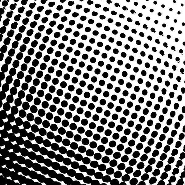 Modello pop art, texture. Schema del punto mezzitoni. Monocromatico. Illustrazione vettoriale . — Vettoriale Stock