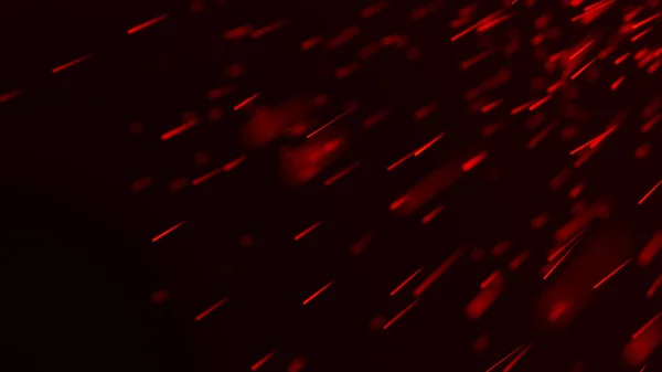 Fire sparks background. Burning red sparks. Fire flying sparks. Blurred bright light. 3D rendering