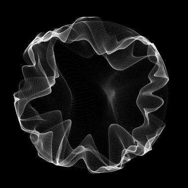 Uzay-zaman portalı. Solucan deliğini özetle. Geleceğin 3D portalı. Kozmik solucan deliği. Huni şeklinde bir tünel. Spiral Teknoloji. 3d oluşturma.