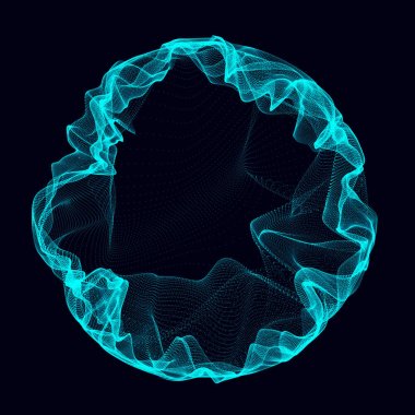 Uzay-zaman portalı. Solucan deliğini özetle. Geleceğin 3D portalı. Kozmik solucan deliği. Huni şeklinde bir tünel. Spiral Teknoloji. 3d oluşturma.