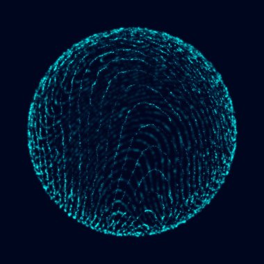 Soyut 3D küre. Bükülme çizgileri olan küre. Logo tasarımını büken parlak çizgiler. Dış uzay nesnesi. Gelecekçi teknoloji tarzı. Küre parçacıkları. 3d oluşturma.