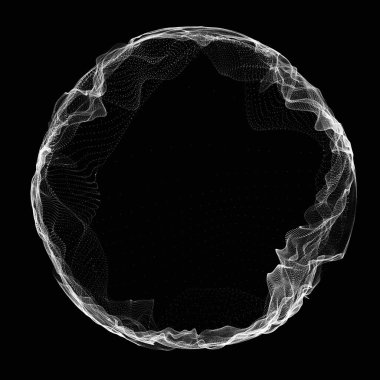 Uzay-zaman portalı. Solucan deliğini özetle. Geleceğin 3D portalı. Kozmik solucan deliği. Huni şeklinde bir tünel. Spiral Teknoloji. 3d oluşturma.