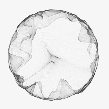 Uzay-zaman portalı. Solucan deliğini özetle. Geleceğin 3D portalı. Kozmik solucan deliği. Huni şeklinde bir tünel. Spiral Teknoloji. 3d oluşturma.