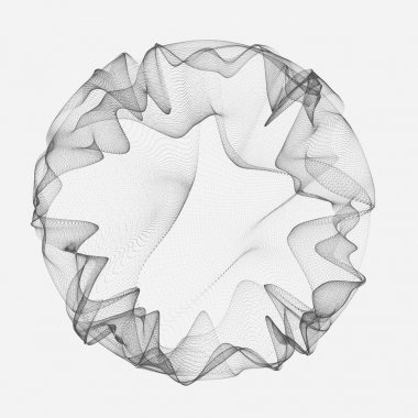 Uzay-zaman portalı. Solucan deliğini özetle. Geleceğin 3D portalı. Kozmik solucan deliği. Huni şeklinde bir tünel. Spiral Teknoloji. 3d oluşturma.