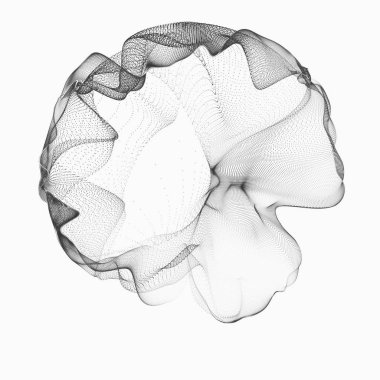 Uzay-zaman portalı. Solucan deliğini özetle. Geleceğin 3D portalı. Kozmik solucan deliği. Huni şeklinde bir tünel. Spiral Teknoloji. 3d oluşturma.