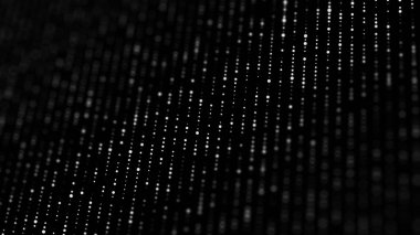 Yarı ton deseni. Siyah beyaz composition.v Glitch arka plan. Degrade tasarım arka planı. Soyut noktalı arka plan. Bulanık noktalar. 3d render.